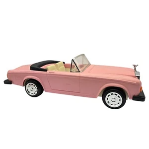 Vintage 1980s Rolls Royce Pink Convertible Custom Made by Zima Fits Barbie - Picture 1 of 11