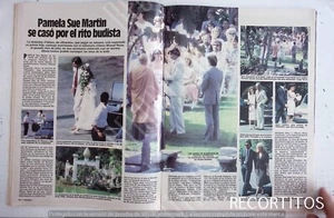 clippings  1600 pamela sue martin joan collins john forsythe linda evans dinasty - Picture 1 of 1