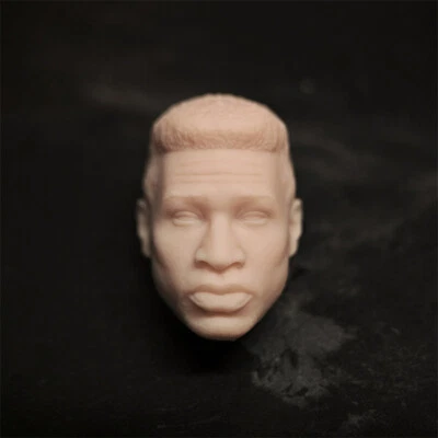 1/10 Scale Avengers Kang The Conqueror Head Sculpt Unpainted Fit 7" Neca Figure - Image 1 of 3