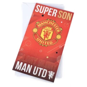Manchester United FC Super Son Happy Birthday Karte MUFC Geschenk - Bild 1 von 4