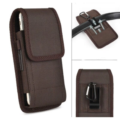 For iPhone XS 11 12 13 14 15Pro Max Phone Case Belt Clip Pouch Holster Cover Bag - Image 1 of 4
