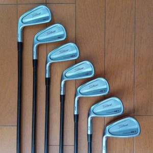 Lefty Titleist CB 712 Iron Set 7pcs 4-Pw Flex S Stiff TOUR AD 65 Ⅱ - Picture 1 of 7