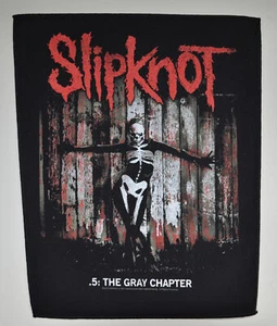 Slipknot - The Gray Chapter Back-Patch-30 cm x 36,3 cm #93318 - Imagen 1 de 1