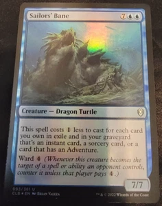 Tarjetas Holo Foil Sailors' Bane 093/361 Commander Legends Batalla por Baldur's Gate - Imagen 1 de 1