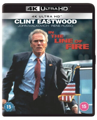 In the Line of Fire Blu-ray (2021) Clint Eastwood, Petersen (DIR) cert 15 - Image 1 of 2