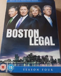 Boston Legal season 4 - region 2 PAL dvd set - Picture 1 of 4