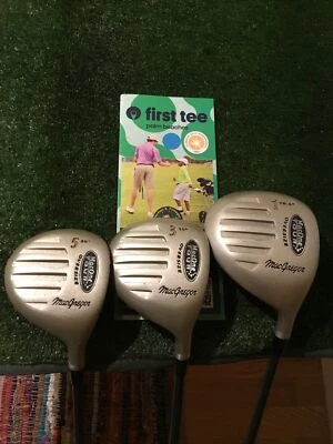 MacGregor Oversize Mac One Tour Driver 3-5 Woods Set Seniors Graphite - Image 1 of 4