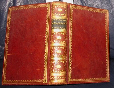 1791 Anacreon  Anakreontos Teiou  Bodoni Latino Greco 150 copie su carta ducale - Immagine 1 di 4