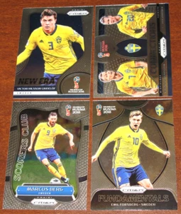 2018 Prizm World Cup Sweden (4) Inserts Era Connections Scorers Fundamentals - Picture 1 of 2