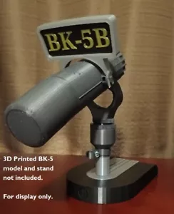Maßgeschneiderte Jochflagge für RCA BK-5A & BK-5B Vintage Mikrofone 3D 2-seitig gedruckt - Bild 1 von 8