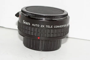 Sears 2X MC/4E Teleconverter for Nikon F AI mount With Both Lens Caps Excellent - Picture 1 of 4