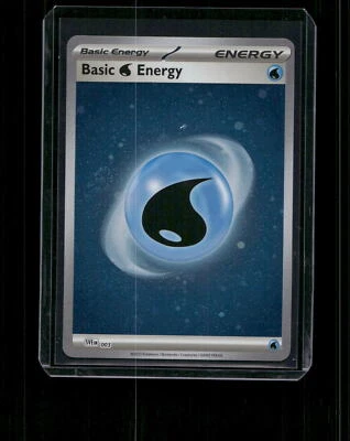 SV01: Scarlet & Violet Base Set #003 Basic Water Energy (Cosmos Holo) - Image 1 of 2