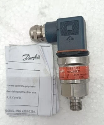 DANFOSS MBS 3100 060G5859 PRESSURE TRANSMITTER Pe 0...16 BAR NEW - Image 1 of 4