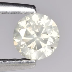 0.30cts 4.2mm Gray Natural Loose Diamond "SEE VIDEO" - Picture 1 of 2