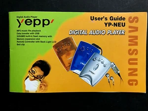 RARE Vintage Samsung Yepp YP-NEU User's Guide  - Picture 1 of 2