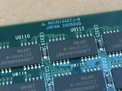 SUN, 16 MB de memoria, Mitsubishi MH1M144ATJ-8, Sparc 10 Test-PASS Foto 1 de 3