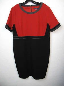 Tommy Hilfiger schwarz rotes Kleid mit Retro Gr. 18 - Bild 1 von 7