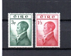Ireland 1953 set Robert Emmet stamps (Michel 118/19) nice MNH - Picture 1 of 2