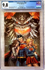 🔥~DC~ACTION COMICS #1000~🔥~TYLER KIRKHAM~SUPES/DOOMSDAY~VIRGIN~🔥~CGC 9.8~🔥 - Picture 1 of 2