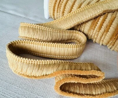 Garniture de coussin textile à pompons à franges en coton de 30 mm de large -... - Photo 1/3