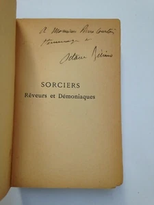 OCTAVE BELIARD 1920 Les Sorciers Rêveurs et Démoniaques ENVOI AUTEUR Illustré - Picture 1 of 5