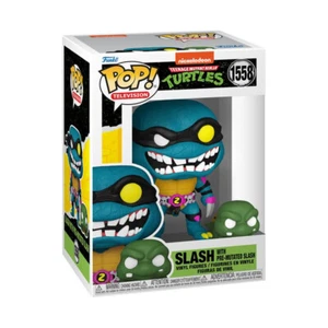 Teenage Mutant Ninja Turtles -Slash with Pre-Mutated Slash Pop!Vinyl Figure#1558 - Picture 1 of 3