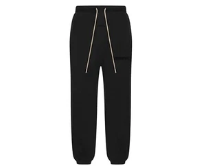 Authentic Fear Of God Essentials Sweatpants Jet Black - ALL Sizes - Picture 1 of 2
