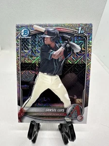 2025 Bowman - Chrome Prospects Jansel Luis #BCP-84 Mojo Refractor B1-10 - Picture 1 of 2