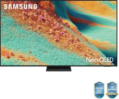 Samsung Smart TV 55" 4K Ultra HD Neo QLED Tizen Classe F Argento QE55QN85FAUXZT - Immagine 1 di 4