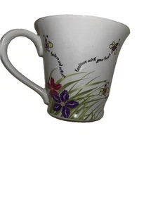 Taza de café coleccionable Mary Kay Bumblebee Believe taza de té inspiradora - Imagen 1 de 6
