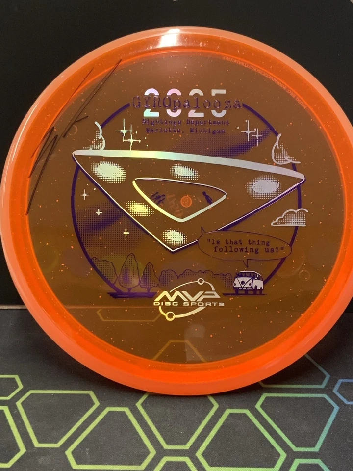 Axiom Particle Eclipse Pryo 2025 Gyropalooza Disc Signed by Eagle McMahon - Image 1 of 4