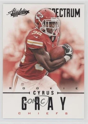 2012 Panini Absolute Rookie Spectrum Black /25 Cyrus Gray #121 Rookie RC - Image 1 of 2