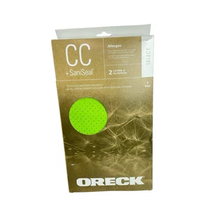 Paquete de 6 bolsas de aspiradora de filtración de alérgenos Oreck AK1CC6A CC SaniSeal - Imagen 1 de 3