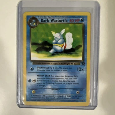 Dark Wartortle Base Set Non Holo Pokemon Card - Image 1 of 2