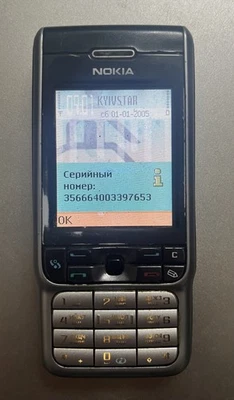 Nokia 3230 - 6 MB - Black (Unlocked) Symbian s60 Smartphone mobile cell phone - Image 1 of 4