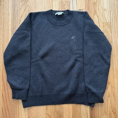 Acne Studios Logo Wool-Cotton Sweater - Image 1 of 4