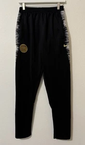 Nike Paris Saint Germain Vaporknit Strike Pants Black & White Large - Picture 1 of 9