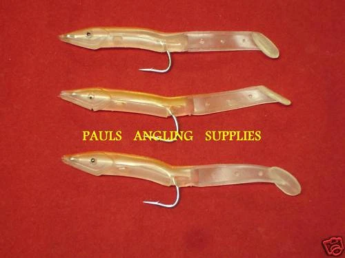 From Fladen Portland Sandeel Bass Fishing Lure (red 13cm) Portland Eels