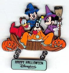 Disney Happy Halloween Dunkin' Goofy Dangle Mickey Mouse Pin - Изображение 1 из 1