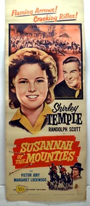 Shirley Temple Vintage Movie Poster - Susannah of the Mountains 1958 - R58 165 - Picture 1 of 5