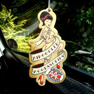 Pin Up Air Freshener AAC Aircooled boobs bum tattoos AAC101 - Picture 1 of 2