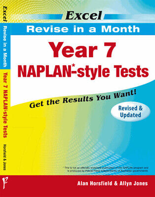 Excel Revise In A Month: NAPLAN-Style Tests Year 7 • 29.99$