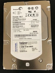 LENOVO THINKSERVER D20 D30 300GB 15K SAS HDD ST3300657SS 67Y2503 FRU 03X3621 - Picture 1 of 1