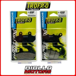 KIT PASTIGLIE FRENO TROFEO HONDA NX DOMINATOR 650 1992 ANTERIORE + POSTERIORE 43 - Foto 1 di 5