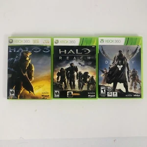 Bungie Xbox 360 Lot Set - Halo 3 - Halo Reach - Destiny - First Person Shooter - Bild 1 von 9