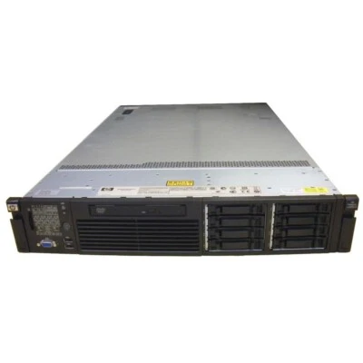 HP AH395A rx2800 i2 Server 2x QC 1.6GHz 9340, 96GB, 2x 146GB, RPS, DVD, Rack Kit - Image 1 of 4