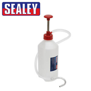 Sealey Multipurpose Mini Pump 1Ltr For Oils Transmission / Brake Fluids Cleaners