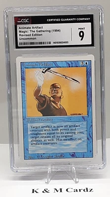 MTG - Revised - Animate Artifact - Graded CGC 9.0 - Vintage - Image 1 of 4