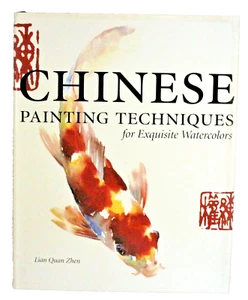 Chinese Painting Techniques for Exquisite Watercolors by Lian Quan Zhen Hardcove - Picture 1 of 3