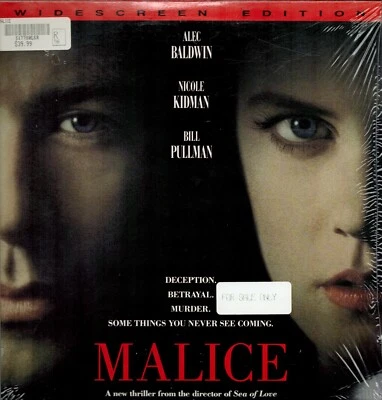 Malice (Laserdisc, 1994) - Image 1 of 2